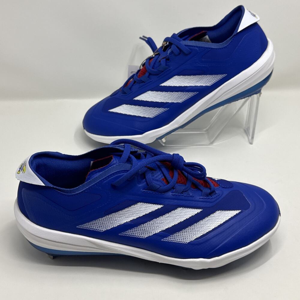 Size 9 Adidas Adizero Impact Kansas Jayhawks JR3047 Baseball Cleats